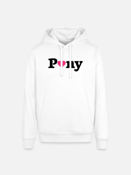 Pony Herz - Stanley/Stella Unisex Hoodie SOUNDER - Weiß