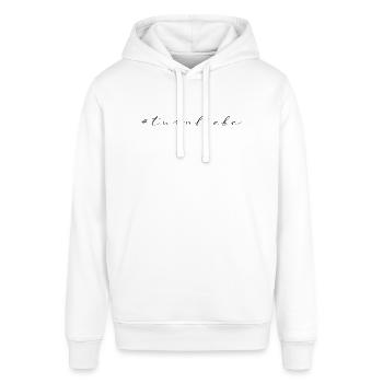 #turnliebe - Ton amour pour gymnastique Gymnastics - Sweat à capuche SOUNDER Stanley/Stella Unisexe - blanc - Devant - Alina (178cm) & Michal (187cm)