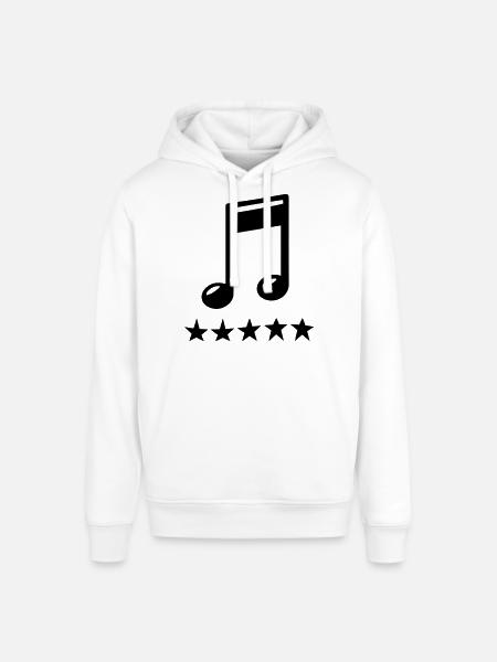 note - Stanley/Stella Unisex Hoodie SOUNDER - Weiß