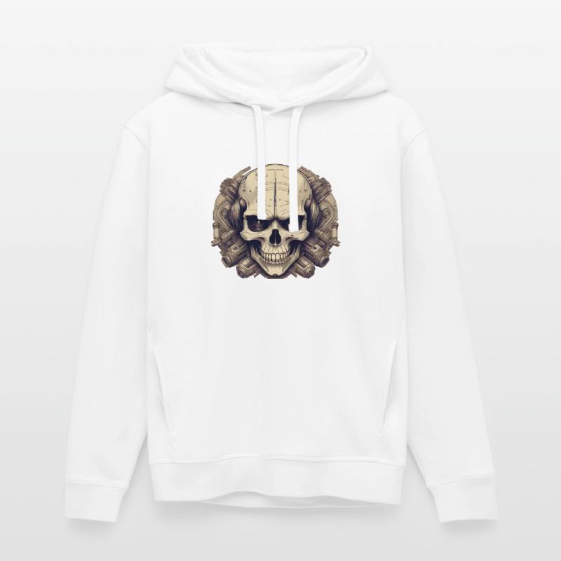 Bionic Schädel - Comic-Stil Logo Stanley/Stella Unisex Hoodie SOUNDER