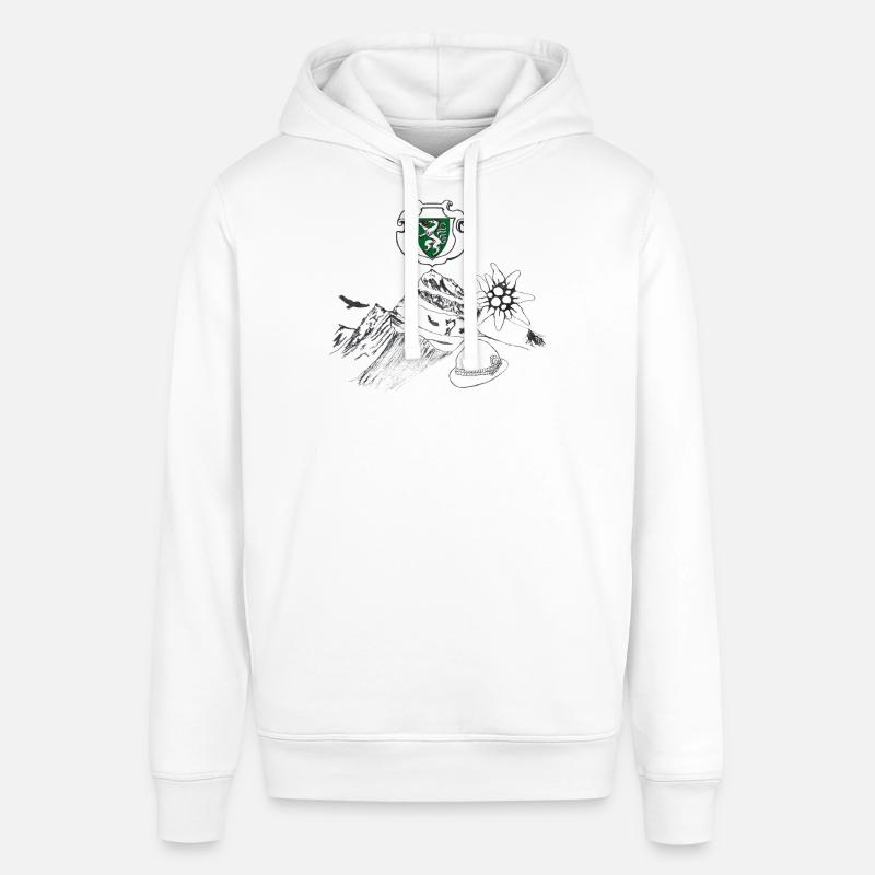 Maison styrienne - Sweat à capuche SOUNDER Stanley/Stella Unisexe - blanc