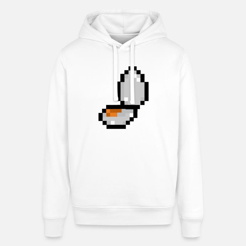Pixel Egg - Sweat à capuche SOUNDER Stanley/Stella Unisexe - blanc