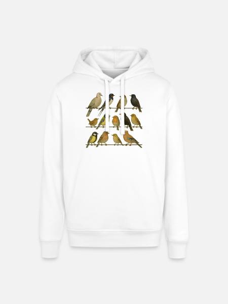 Bird Watcher Bird Lover - Stanley/Stella SOUNDER Unisex Hoodie - white