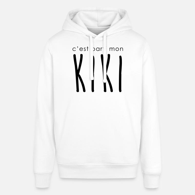 C'est parti mon kiki - Sweat à capuche SOUNDER Stanley/Stella Unisexe - blanc