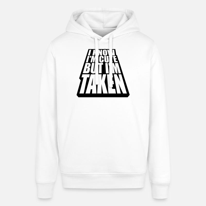 citation mignonne mais prise - Sweat à capuche SOUNDER Stanley/Stella Unisexe - blanc