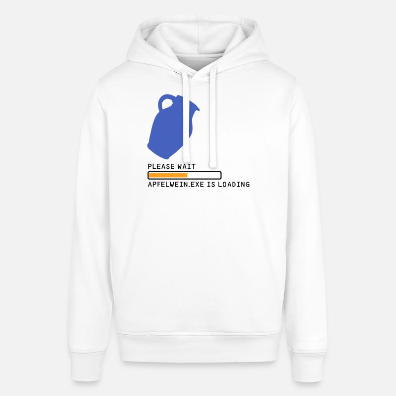 Bembel Loading please wait - Stanley/Stella Unisex Hoodie SOUNDER - Weiß