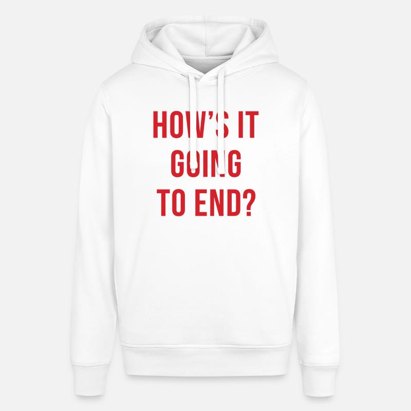 Comment ça va se terminer - Sweat à capuche SOUNDER Stanley/Stella Unisexe - blanc