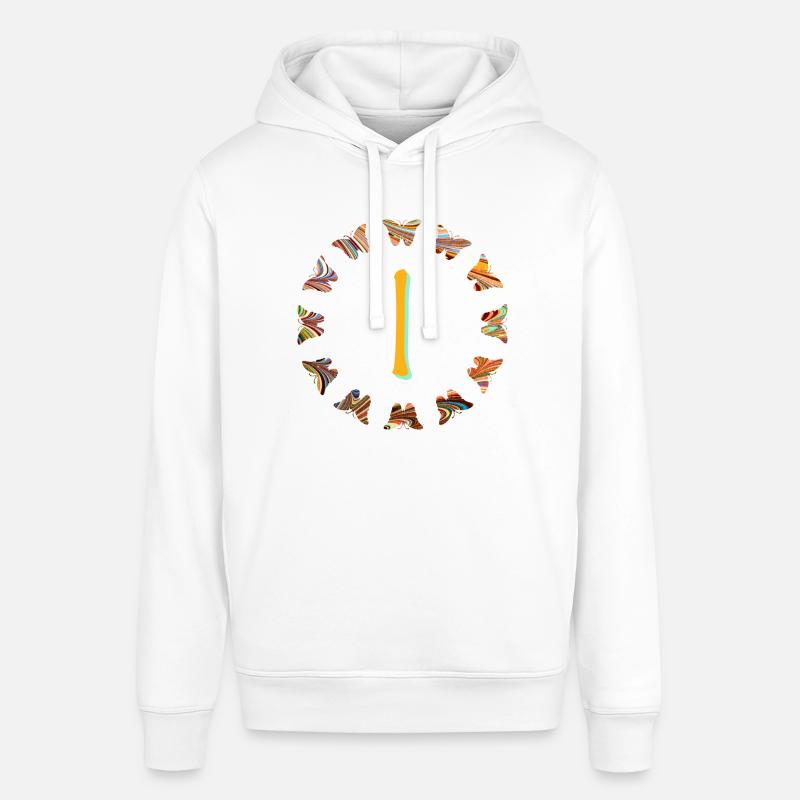 Papillons E 56 i - Sweat à capuche SOUNDER Stanley/Stella Unisexe - blanc