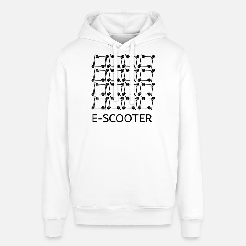 E-Scooter E-Roller Scooter - Sweat à capuche SOUNDER Stanley/Stella Unisexe - blanc