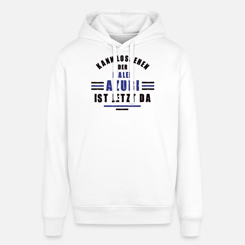 Trainee painter apprenticeship training painter training - Stanley/Stella SOUNDER Unisex Hoodie - white