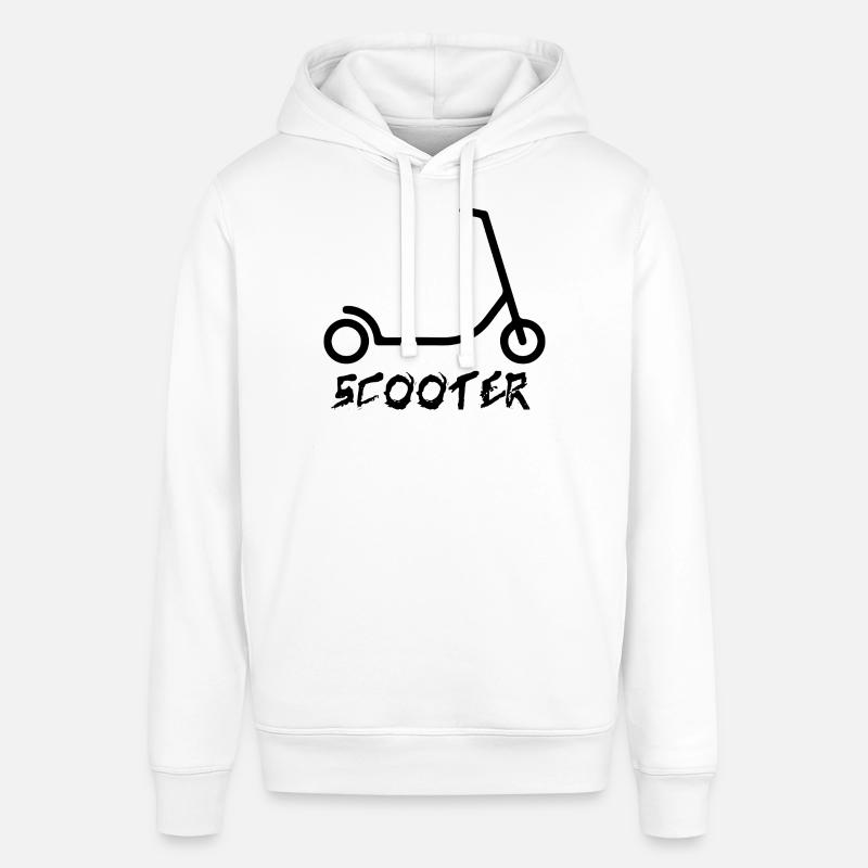 E-Scooter E-Roller Scooter - Sweat à capuche SOUNDER Stanley/Stella Unisexe - blanc