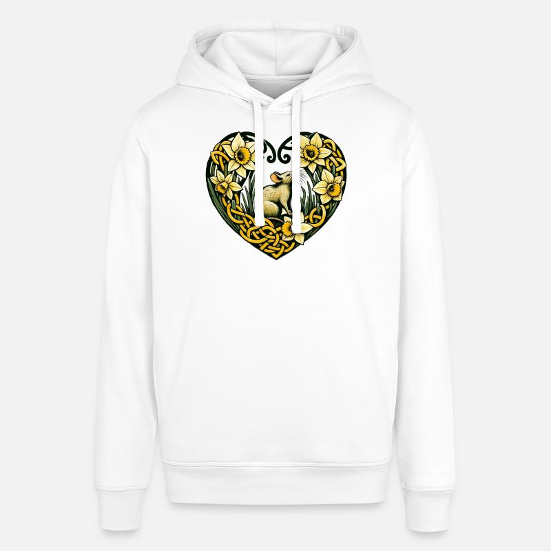 L’amour des rongeurs - Sweat à capuche SOUNDER Stanley/Stella Unisexe - blanc