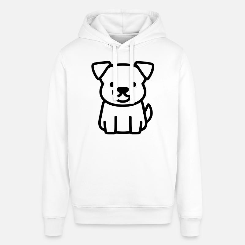 Chien - Sweat à capuche SOUNDER Stanley/Stella Unisexe - blanc