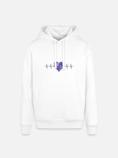 Australia, Down Under - Stanley/Stella Unisex Hoodie SOUNDER - Weiß