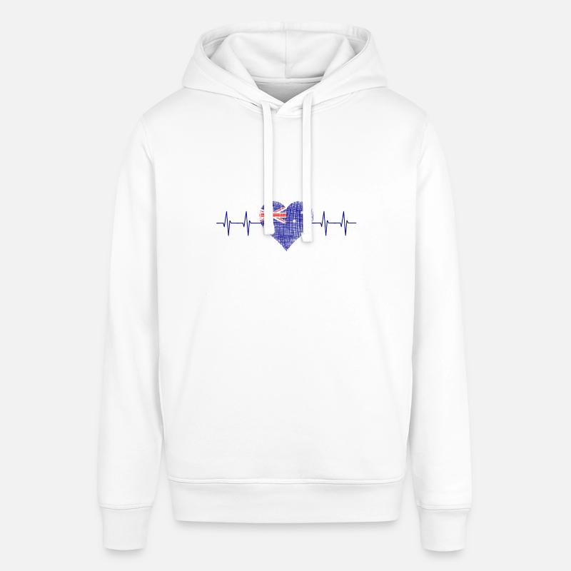 Australia, Down Under - Stanley/Stella Unisex Hoodie SOUNDER - Weiß