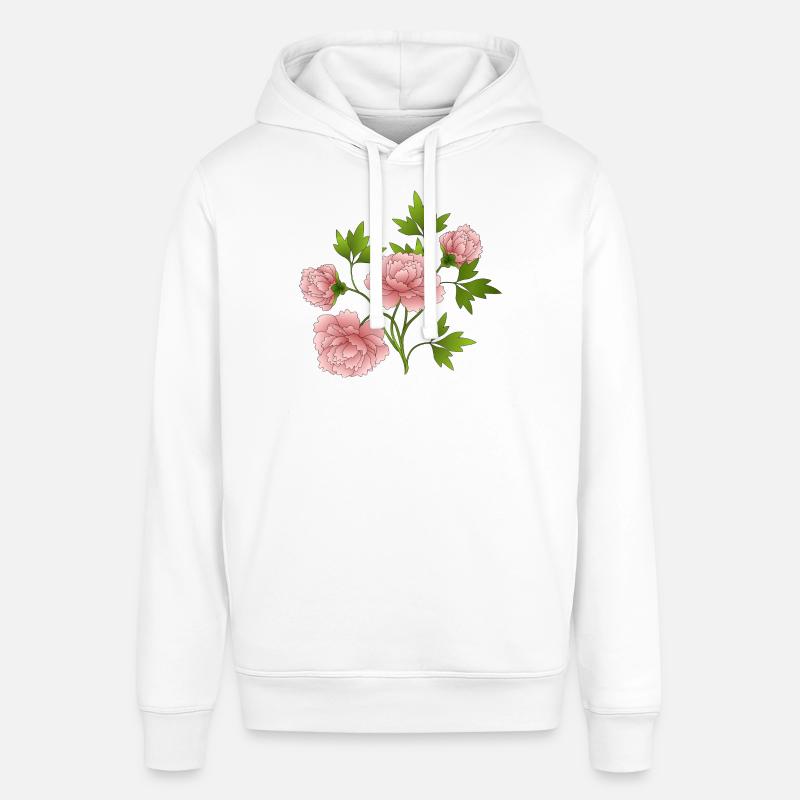 Fleur - Sweat à capuche SOUNDER Stanley/Stella Unisexe - blanc