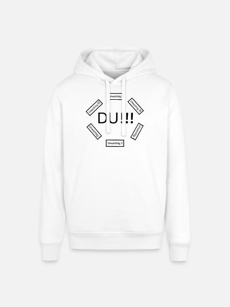 Vous êtes important - Sweat à capuche SOUNDER Stanley/Stella Unisexe - blanc