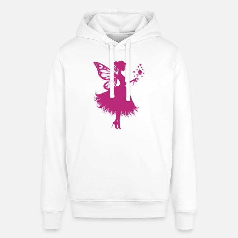 Fée magique avec fleur - Sweat à capuche SOUNDER Stanley/Stella Unisexe - blanc