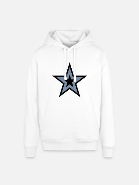 LUCKY STAR - Stanley/Stella SOUNDER Unisex Hoodie - white