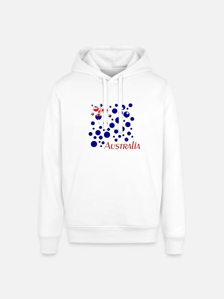 Australia Australien - Stanley/Stella Unisex Hoodie SOUNDER - Weiß