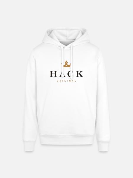 Hack Original Family Logo - Stanley/Stella SOUNDER Unisex Hoodie - white