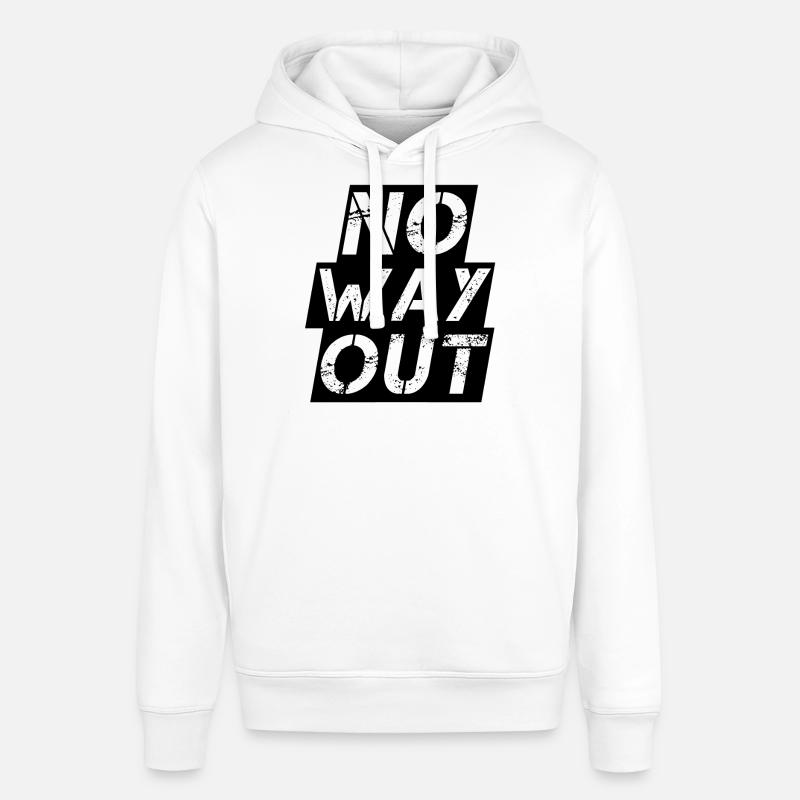 pas d’issue - pas d’issue - Sweat à capuche SOUNDER Stanley/Stella Unisexe - blanc