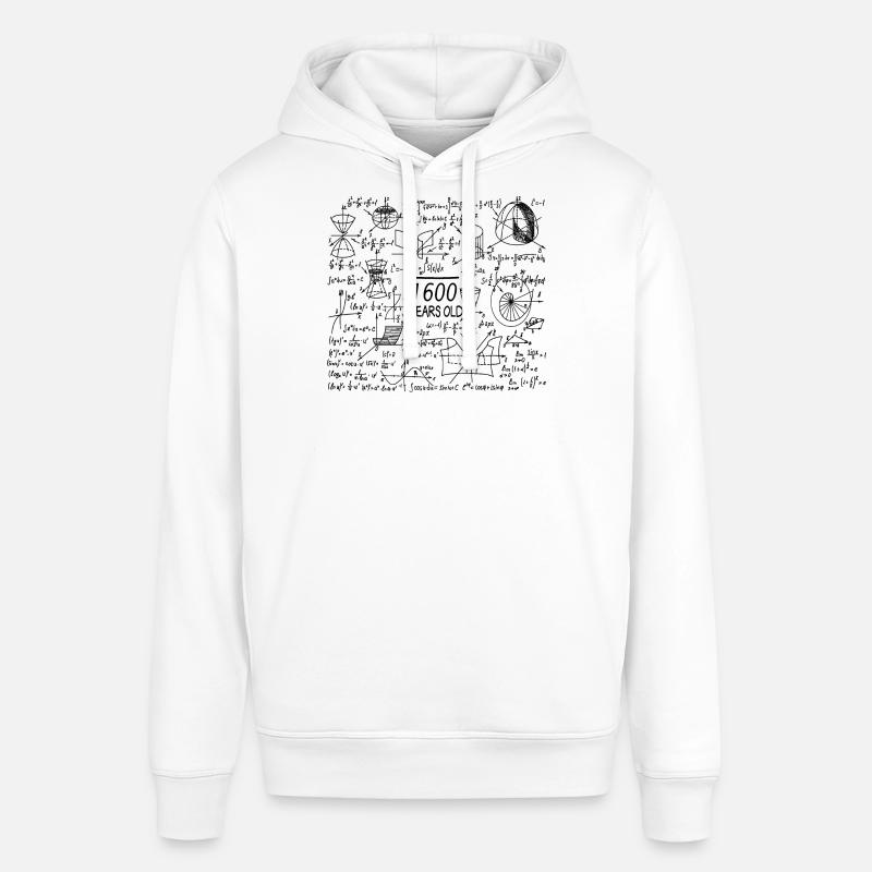 40 ans pour les profs de maths et les geeks en maths - Sweat à capuche SOUNDER Stanley/Stella Unisexe - blanc