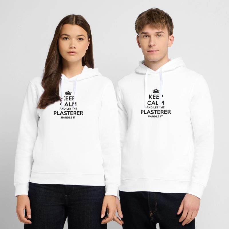 keep calm let plasterer handle it Stanley/Stella SOUNDER Unisex Hoodie