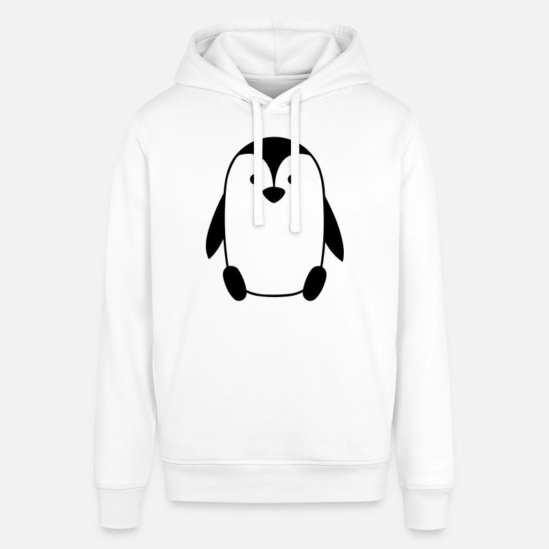 Pingouin - Sweat à capuche SOUNDER Stanley/Stella Unisexe - blanc