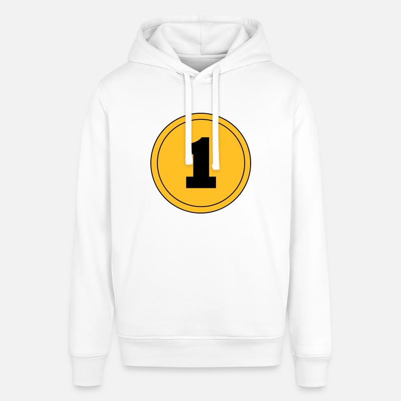 Numéro 1 - Sweat à capuche SOUNDER Stanley/Stella Unisexe - blanc