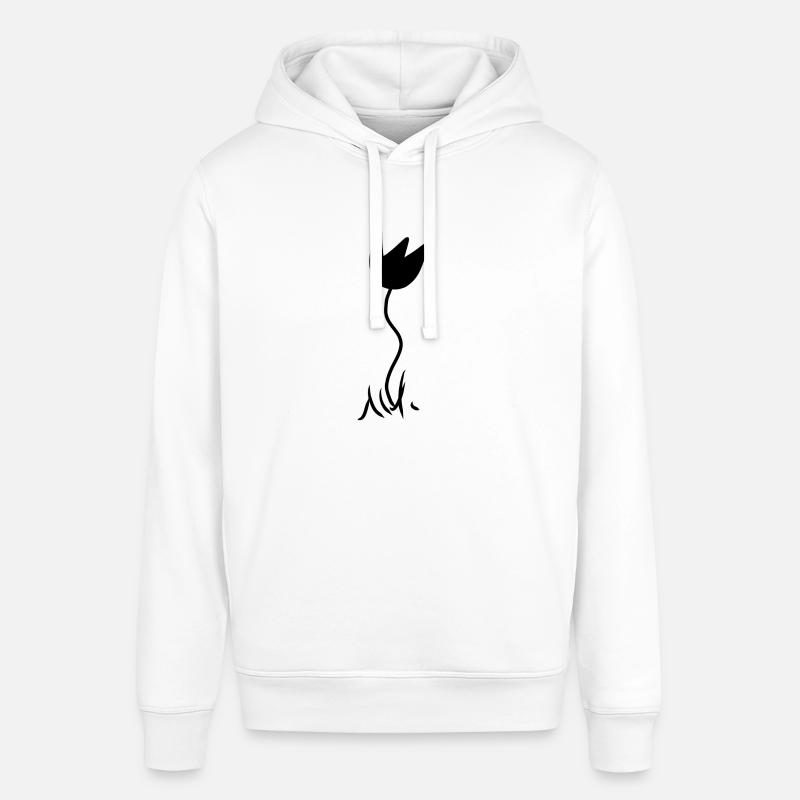 Plante, Fleur, Nature, Symbole - Sweat à capuche SOUNDER Stanley/Stella Unisexe - blanc