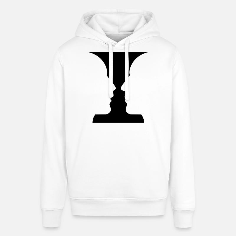 Face à face? - Sweat à capuche SOUNDER Stanley/Stella Unisexe - blanc