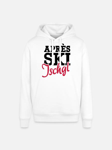 Ischgl - Stanley/Stella Unisex Hoodie SOUNDER - Weiß
