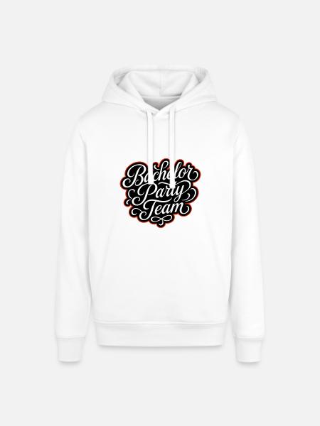 Bachelor Party Team - Stanley/Stella SOUNDER Unisex Hoodie - white