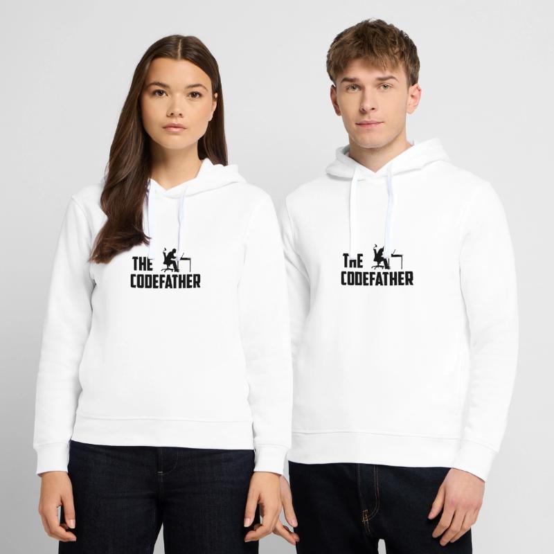 The Codefather Programmer Coder Developer Software Stanley/Stella Unisex Hoodie SOUNDER