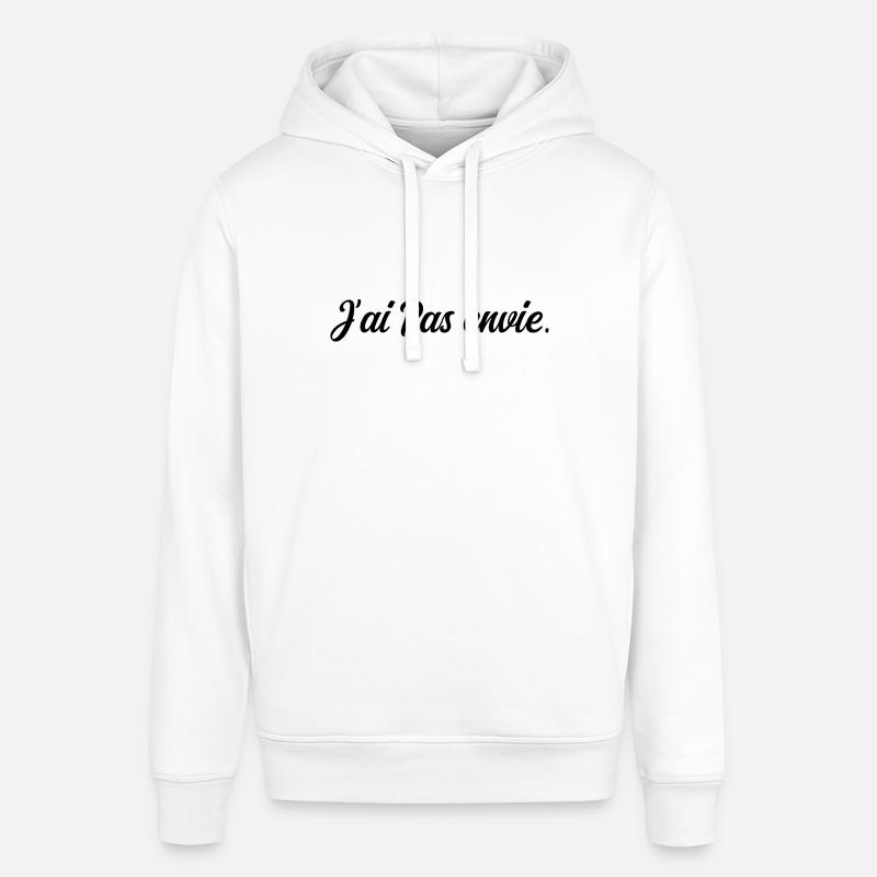 J ai pas envie - Sweat à capuche SOUNDER Stanley/Stella Unisexe - blanc