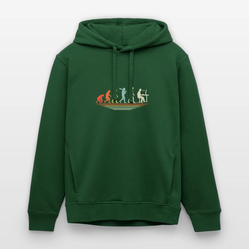 Kaffee-Codierung Evolution Programmierer Entwickler Nerd Coffe Stanley/Stella Unisex Hoodie SOUNDER