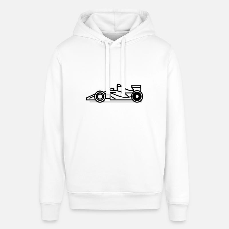 F1 Voiture de course - Sweat à capuche SOUNDER Stanley/Stella Unisexe - blanc
