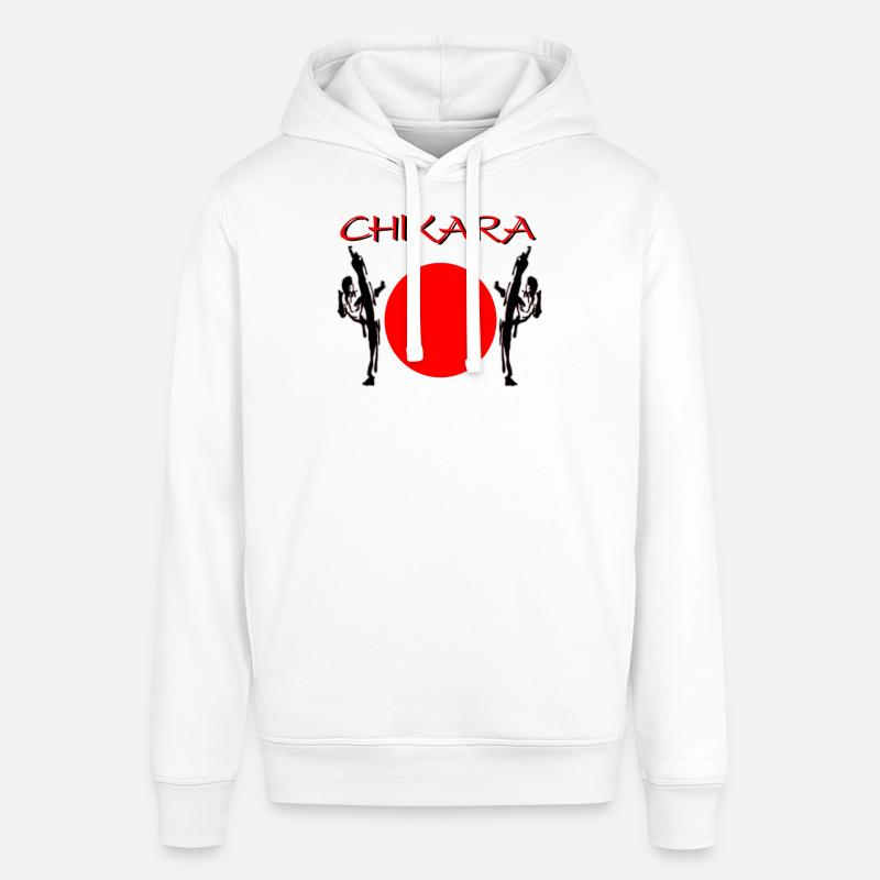 École de sport Chikara - Sweat à capuche SOUNDER Stanley/Stella Unisexe - blanc
