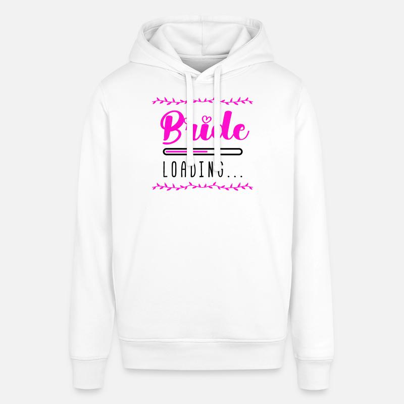 Bride Loading - Stanley/Stella SOUNDER Unisex Hoodie - white