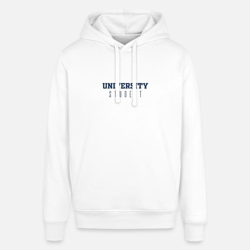 Student Student Student Student - Stanley/Stella Unisex Hoodie SOUNDER - Weiß
