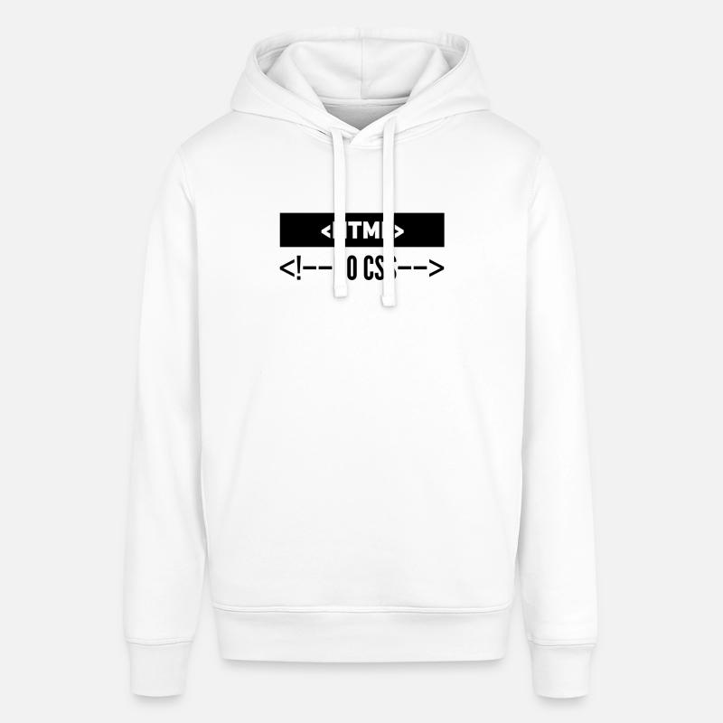 HTML Pas de CSS - Sweat à capuche SOUNDER Stanley/Stella Unisexe - blanc