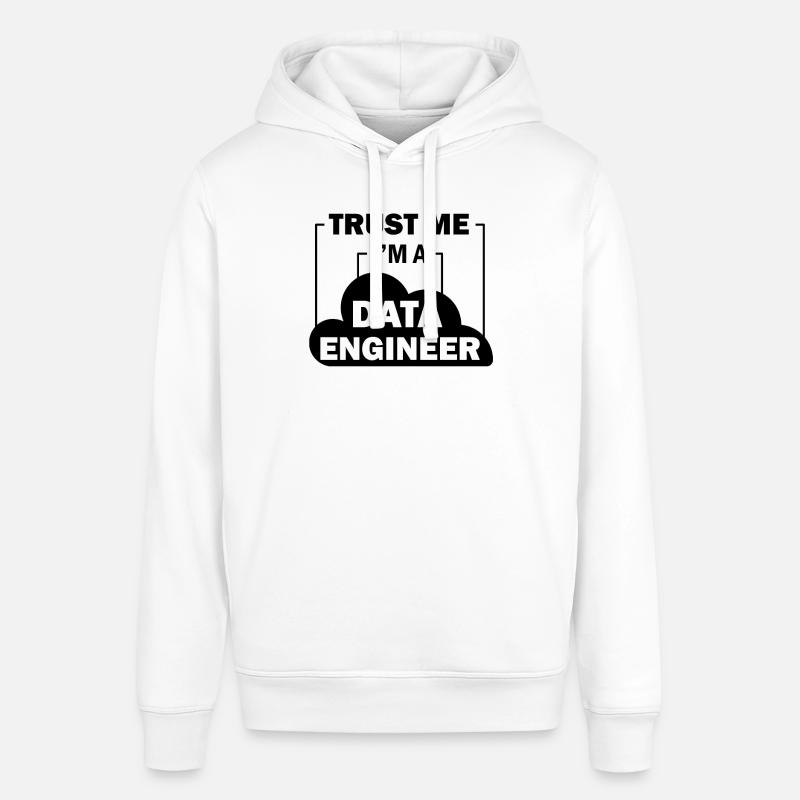 Data Engineer Data Science - Sweat à capuche SOUNDER Stanley/Stella Unisexe - blanc