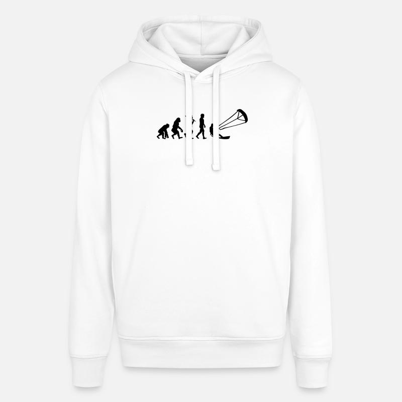 Kitesurf Evolution - Sweat à capuche SOUNDER Stanley/Stella Unisexe - blanc