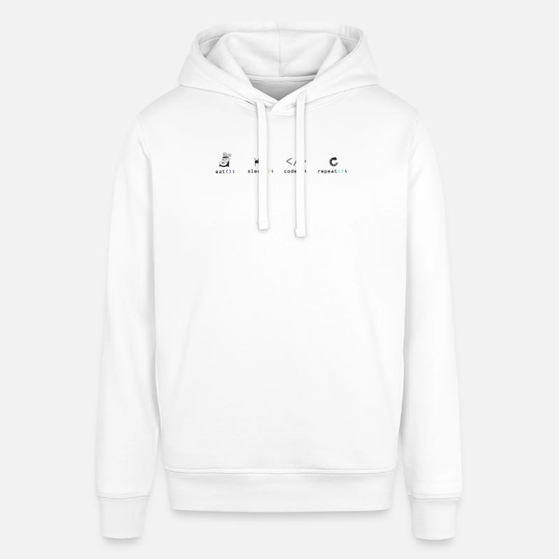 programmeur - Sweat à capuche SOUNDER Stanley/Stella Unisexe - blanc