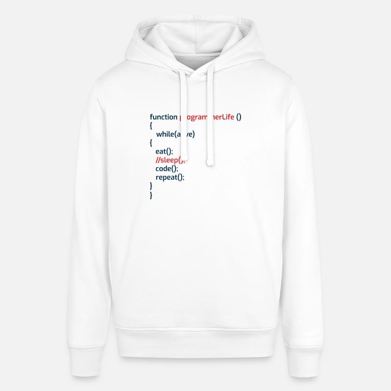 Computerprogrammierer Codierer Software Engineers Geschenk - Stanley/Stella Unisex Hoodie SOUNDER - Weiß