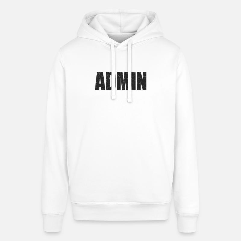 admin Programmierer Linux IT Geschenkidee - Stanley/Stella Unisex Hoodie SOUNDER - Weiß