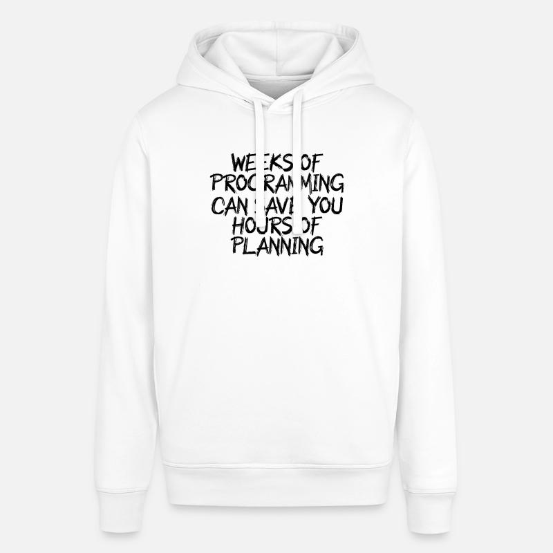 semaines de programmation - Sweat à capuche SOUNDER Stanley/Stella Unisexe - blanc