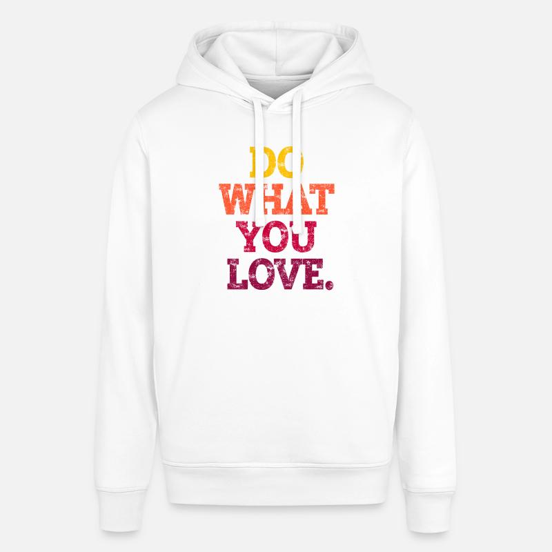 FAIS CE QUE TU AIMES. - Sweat à capuche SOUNDER Stanley/Stella Unisexe - blanc