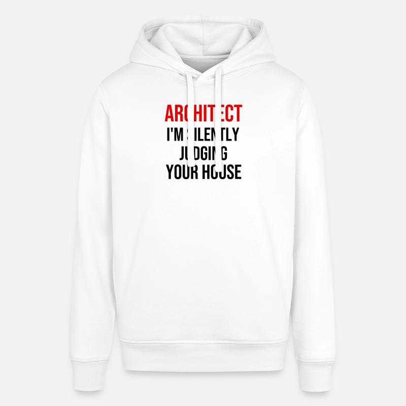 Architecte cadeau d’architecture étudiant architecture - Sweat à capuche SOUNDER Stanley/Stella Unisexe - blanc